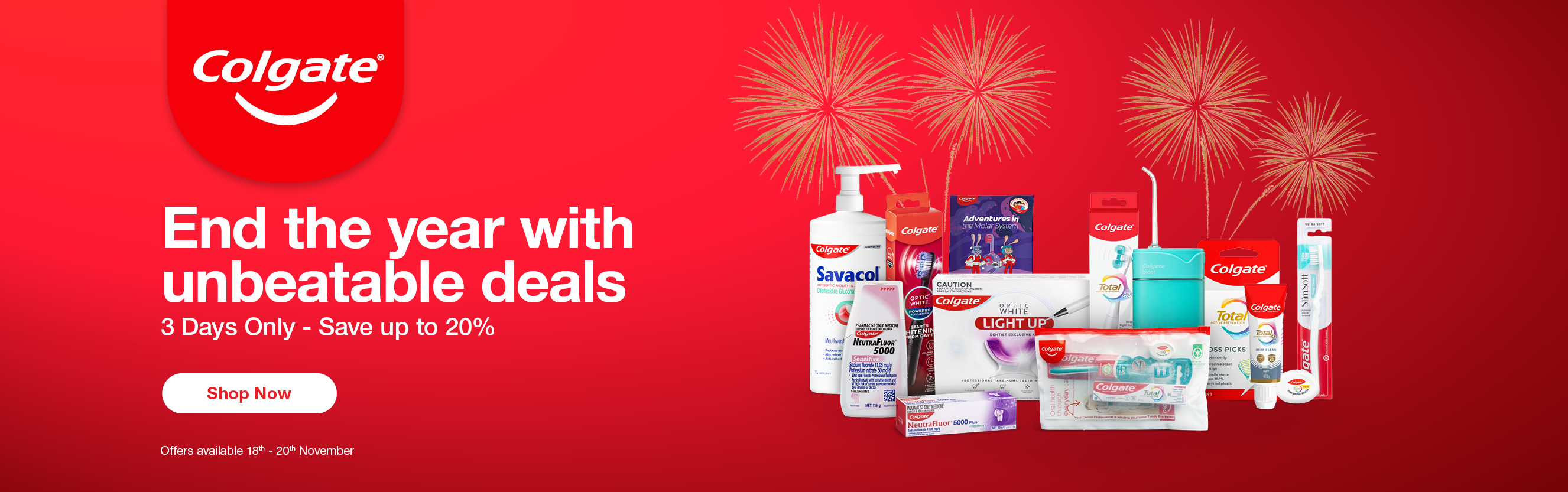 Colgate 3 Days Sales